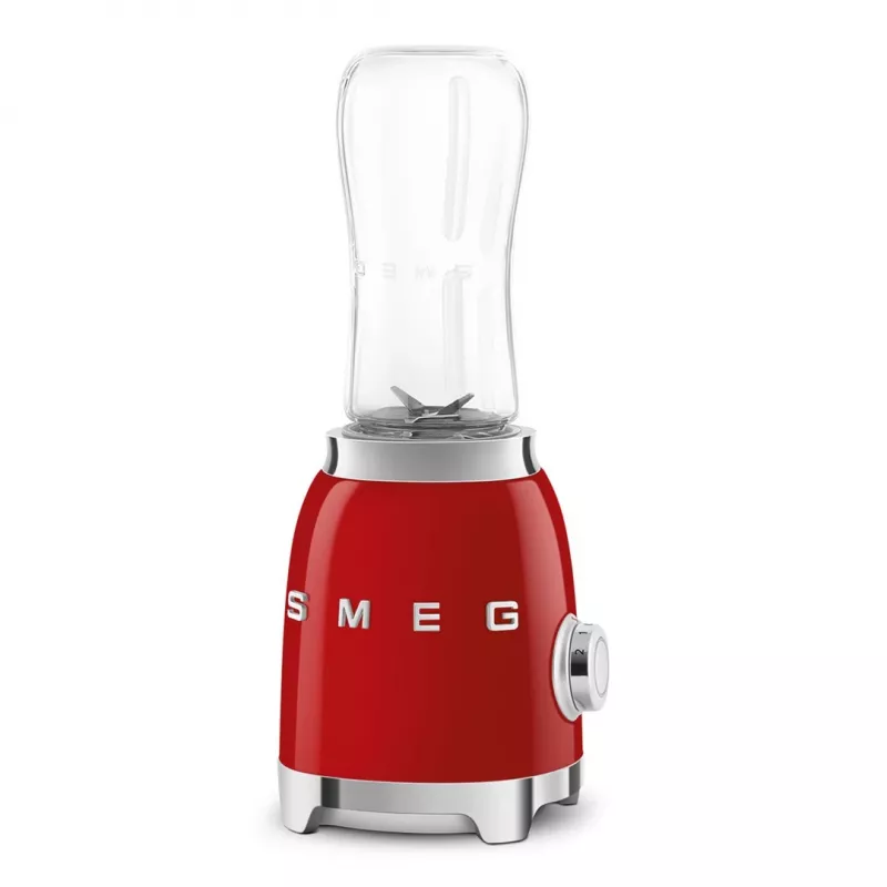 Blender Smeg PBF01RDEU, stal nierdzewna, czerwony