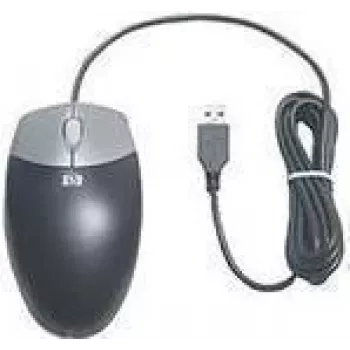 HP DC172B - Mysz - optyczna - 3 przyciski - Przewodowa - USB - dla MultiSeat t200, Compaq Business Desktop dc7700, ProLiant WS460c G6