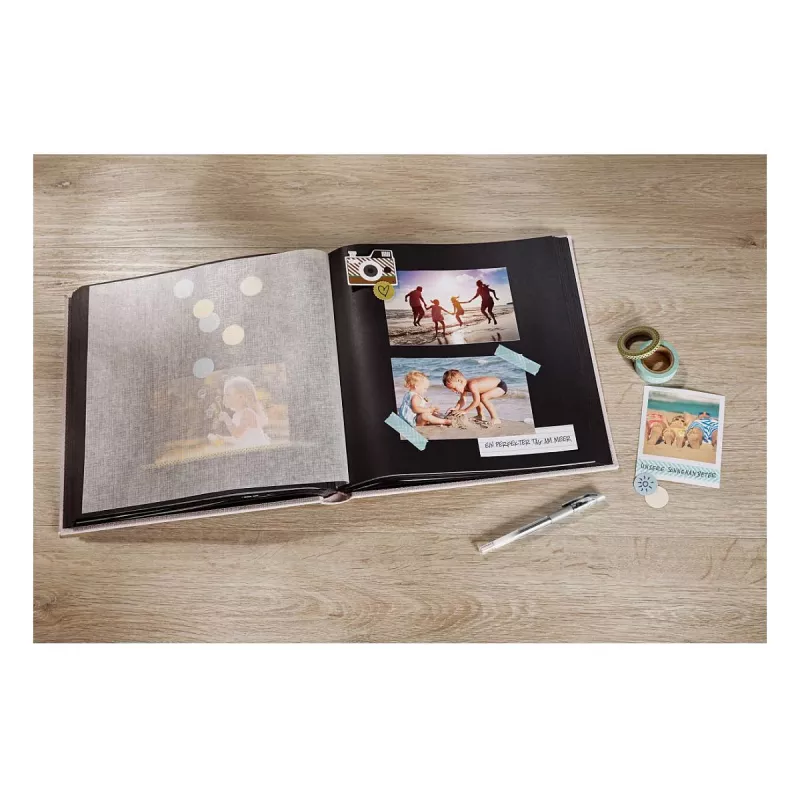 Album fotograficzny Walther Design Fun Czarny 100 arkuszy L
