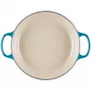 Le Creuset Signature Płytki garnek żeliwny okrągły 30 cm Deep Teal (21180306422430)