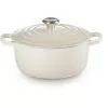 Le Creuset Signature Roaster okrągły 22cm Meringue kremowy (21177227164430)