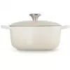 Le Creuset Signature Roaster okrągły 22cm Meringue kremowy (21177227164430)
