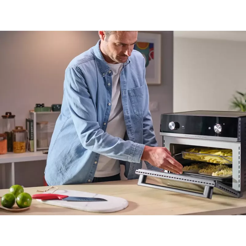 Frytkownica beztłuszczowa Tefal Easy Fry FW605810 20 L czarna