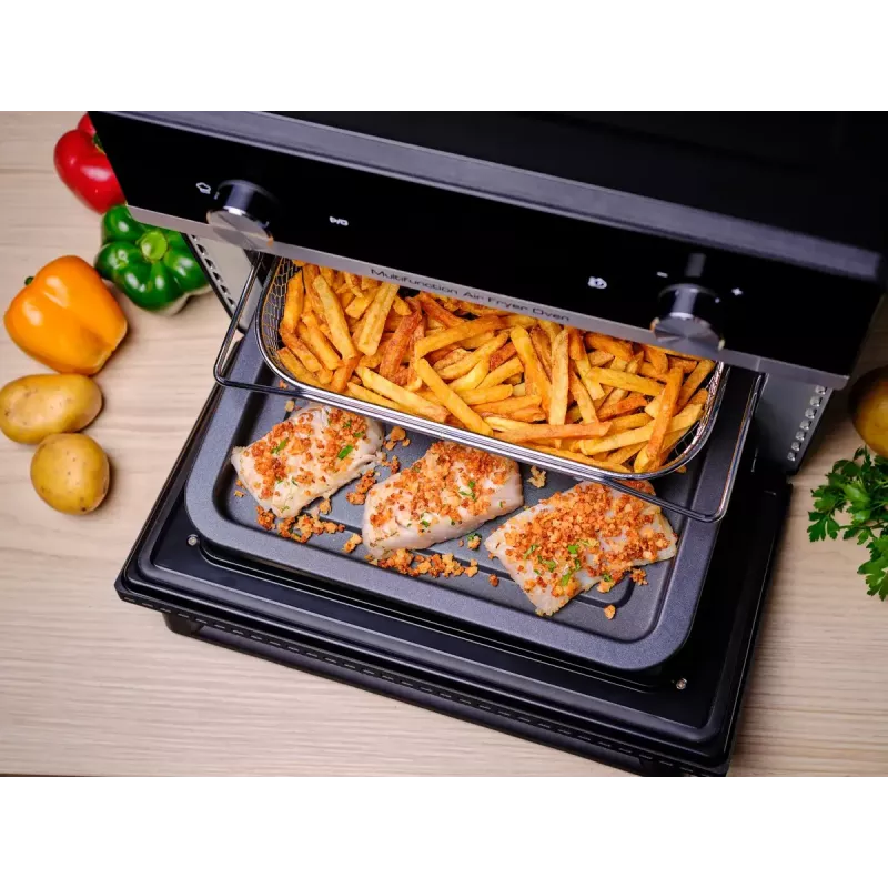 Frytkownica beztłuszczowa Tefal Easy Fry FW605810 20 L czarna