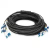 Digitus Pre-assembled Fiberglass Universal Breakout kabel Single Mode OS2 12 włókien LC/UPC - LC/UPC 150m