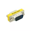 Adapter InLine DB15 HD VGA S-VGA męski męski
