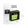 Akumulator UPS zielony Cell GC-LFPGC12V20AH litowo-żelazowo-fosforanowy 12,8 V 20 Ah, 256 Wh, 185 x 80 x 170 mm, 3 kg