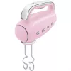 Smeg HMF01PKEU Mikser ręczny w stylu retro lat 50. Różowy