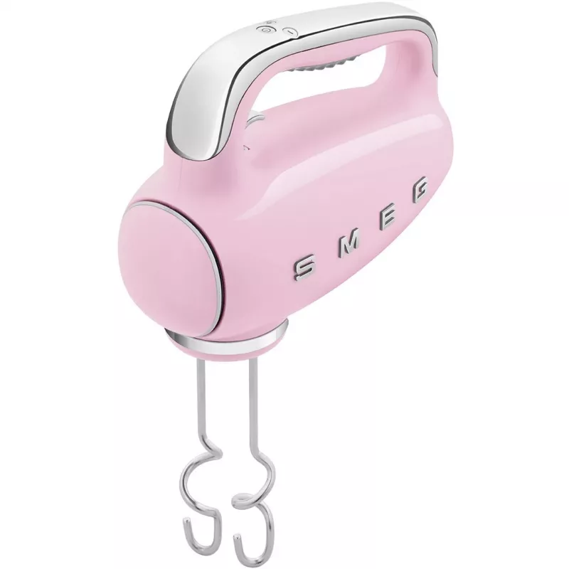 Smeg HMF01PKEU Mikser ręczny w stylu retro lat 50. Różowy