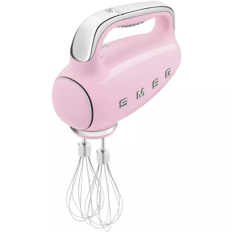Smeg HMF01PKEU Mikser ręczny w stylu retro lat 50. Różowy