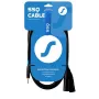 SSQ kabel Jack Stereo 3.5 mm na 2x XLR męski MIXLR3 — kabel audio 3 m