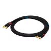 SSQ RCARCA3 - Kabel 2x RCA - 2x RCA - 3 m, Czarny