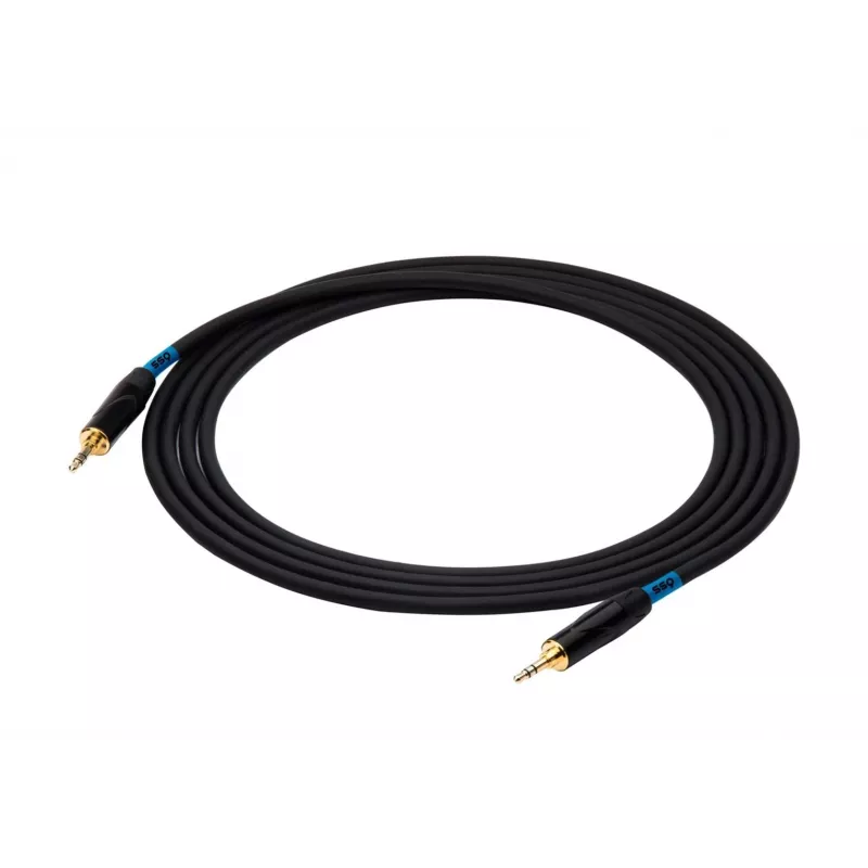 Kabel SSQ MIMI2 SS-1425 Mini Jack Stereo 3,5 mm - Mini Jack Stereo 3,5 mm 2 m Czarny