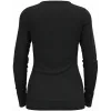 Odlo BL TOP crew neck l/s MERINO 200 damska koszulka, rozmiar S, czarny