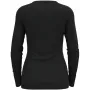 Odlo BL TOP crew neck l/s MERINO 200 damska koszulka, rozmiar S, czarny