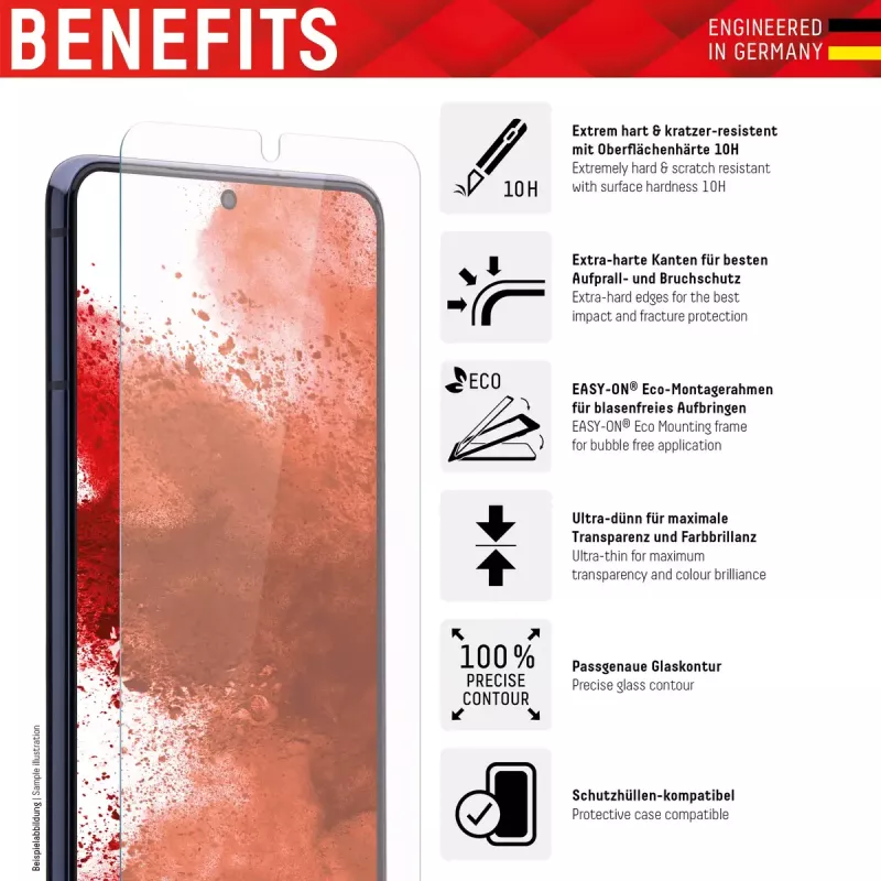 Displex Ochrona ekranu Samsung Galaxy A14 5G odporny na zarysowania