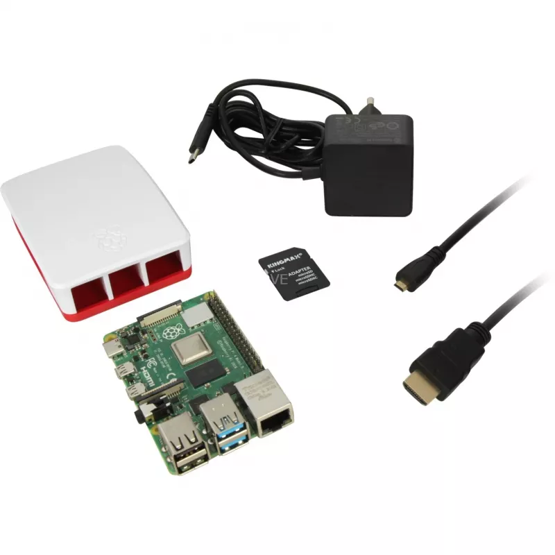 Raspberry Pi 4 4GB Zestaw startowy Set3, Mini-PC