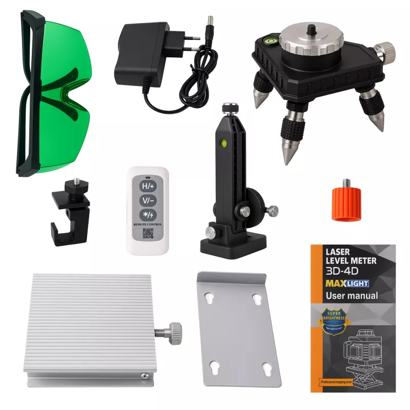 Extralink POWERLINK POZIOMICA LASEROWA 4D/16LINE 100M PWL-4D16