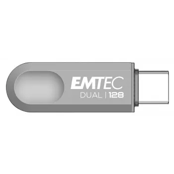 Pamięć USB Emtec 128 GB USB Typ-A USB Typ-C D280