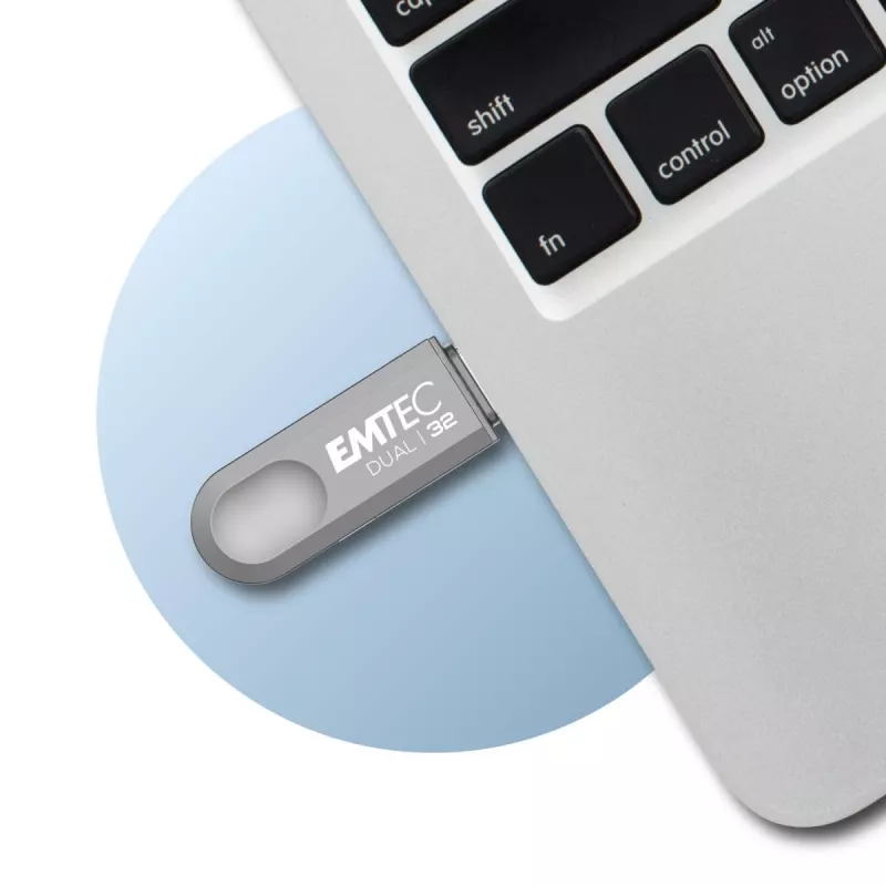 Pamięć USB Emtec 128 GB USB Typ-A USB Typ-C D280