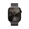 Zegarek inteligentny Apple Watch Series 10 GPS + Cellular 46mm tytanowy koperta w kolorze łupkowym z pętlą milanese w kolorze łupkowym - S/M