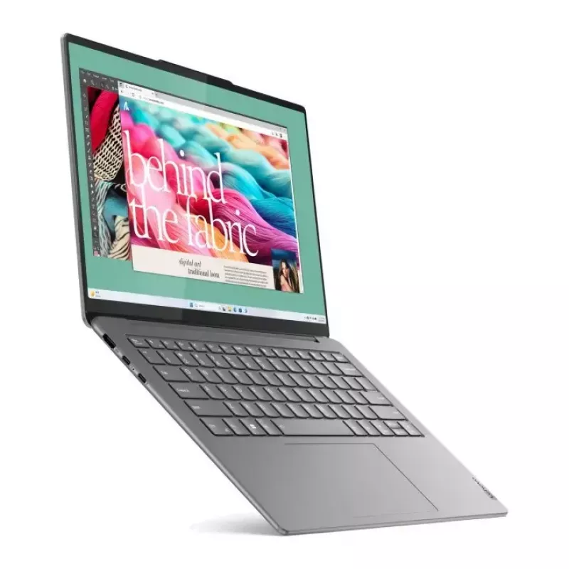 Laptop Lenovo YOGA cienki 7 14 cali Ultra 5 125H, 16 GB LPDDR5, 1 TB NVMe, 14 cali WUXGA OLED, Windows 11 Home, Luna szary