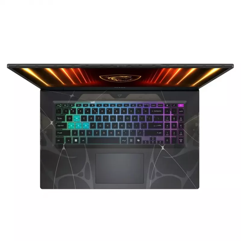 Laptop MSI Cyborg 15 B13WGKG-630XPL — 15,6 cala FHD 144Hz, Intel i7-13620H, 16GB DDR5, 1TB NVMe, NVIDIA RTX 5070 8GB, Półprzezroczysta czerń, Bez systemu operacyjnego