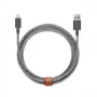 Kabel USB-A do Lightning Native Union Belt kabel XL 3 m Czarny Biały