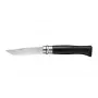 Nóż scyzorykowy Opinel N°08 Collector Czarny długość ostrza 8,5 cm