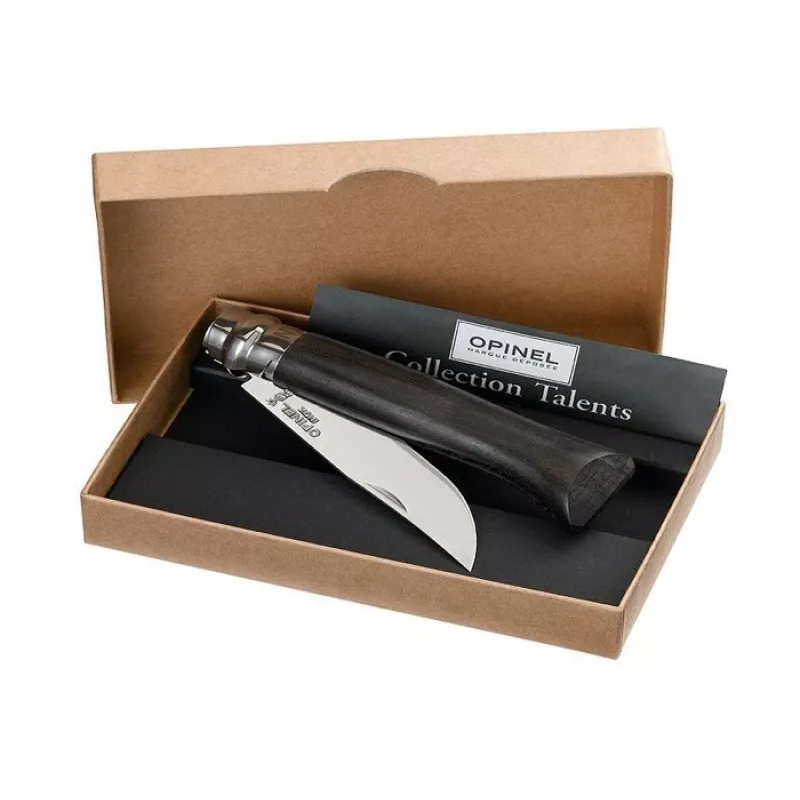 Nóż scyzorykowy Opinel N°08 Collector Czarny długość ostrza 8,5 cm