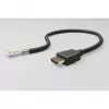 Goobay HDMI 2.0 kątowy kabel 90° z Ethernetem 4K 60Hz 5 m Czarny