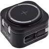 Wewnętrzna ładowarka bezprzewodowa InLine 33392T do słuchawek, zestawów słuchawkowych, smartfonów i smartwatchy – zasilanie USB 9/12 V, czarna