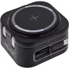 Wewnętrzna ładowarka bezprzewodowa InLine 33392T do słuchawek, zestawów słuchawkowych, smartfonów i smartwatchy – zasilanie USB 9/12 V, czarna