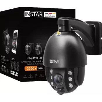 Kamera IP PTZ Instar IN-9420 (model 14091) 2K+ 2560x1440, WLAN, LAN, PoE, IP66, czarna