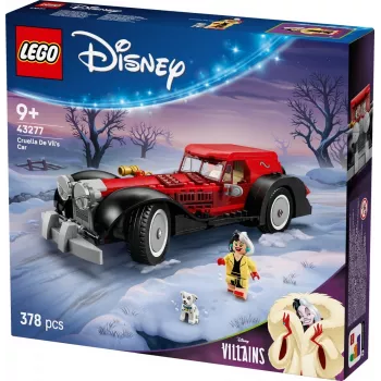 Zestaw LEGO Cruella De Vil's Car 43277 – kolekcjonerski zestaw konstrukcyjny