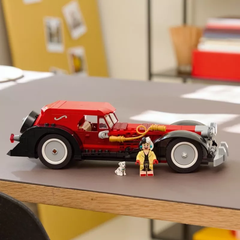 Zestaw LEGO Cruella De Vil's Car 43277 – kolekcjonerski zestaw konstrukcyjny