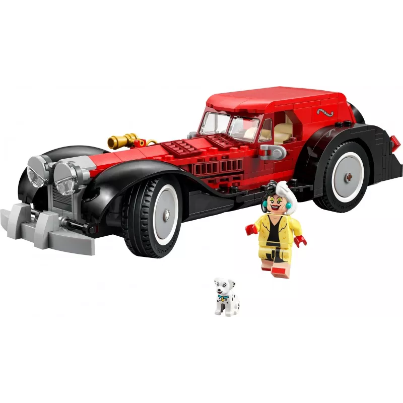 Zestaw LEGO Cruella De Vil's Car 43277 – kolekcjonerski zestaw konstrukcyjny