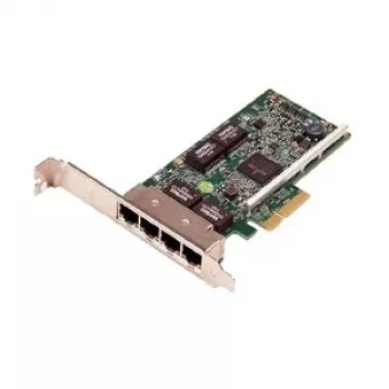 Dell Broadcom 5719 - Instalacja przez klienta - Karta sieciowa - PCIe - 4x Gigabit Ethernet - dla PowerEdge R220, R320, R420, R920, T130, T320, T330, T430, T630, VRTX, VRTX M520, VRTX M6