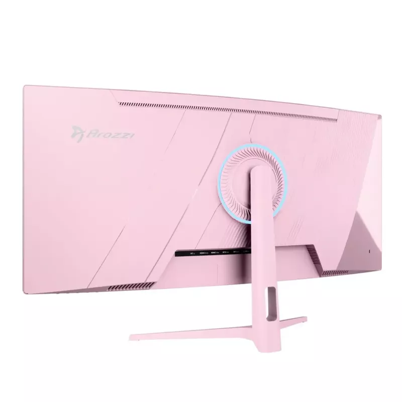 Curved computer monitor Arozzi Nova 34 inch (86.4 cm) 3440×1440 21:9 LED 1 ms Pink