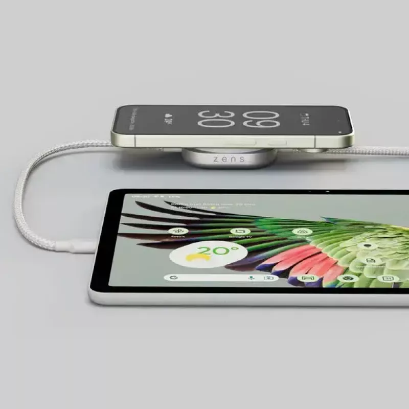 Kabel USB C-C Zens Pro 2 — USB‑C do USB‑C, biały