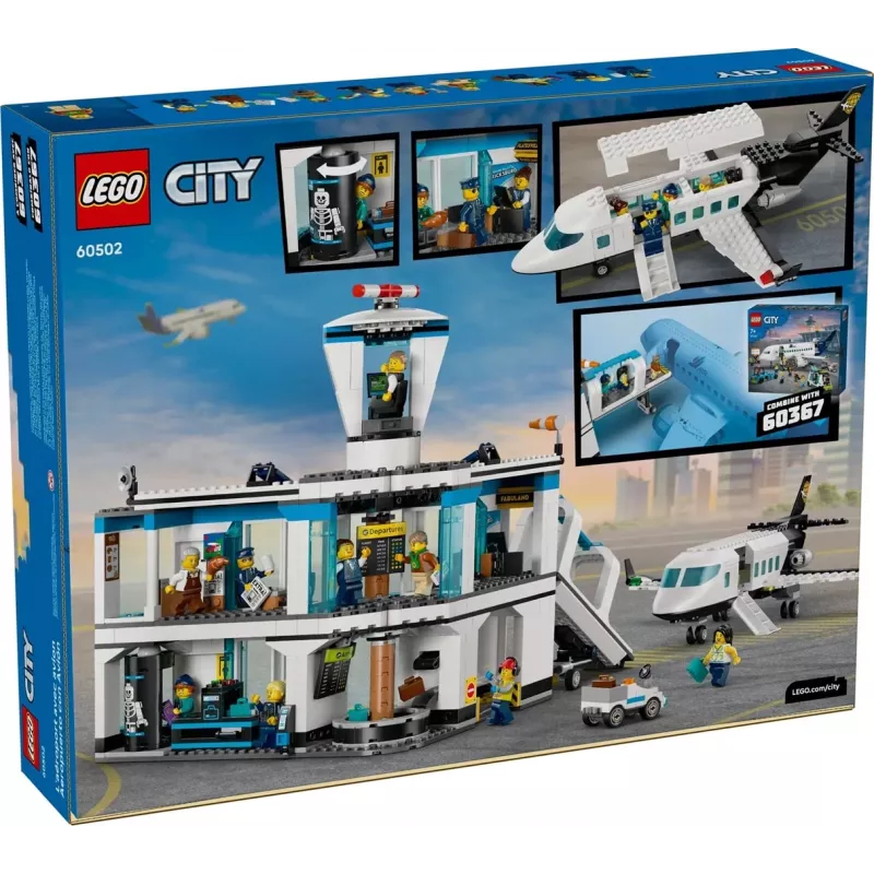 LEGO CITY 60502 Lotnisko z samolotem