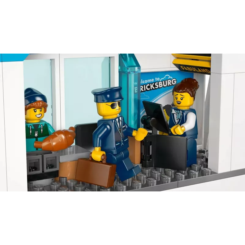 LEGO CITY 60502 Lotnisko z samolotem