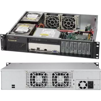 Obudowa serwerowa Supermicro SuperChassis 523L-505B 2U czarna