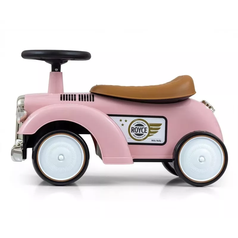 Rower biegowy dla dzieci milly mally Royce Pink — model 5474, lekki rowerek biegowy