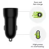 Ładowarka samochodowa d bramante re-charge — USB-C 30W + USB-A 18W, 12–24V, czarna