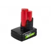 Bateria do narzędzi bezprzewodowych Green Cell PTML12V6 12V Li-Ion 6 Ah, wymiary 6,6×9×11,1 cm