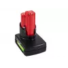 Bateria do narzędzi bezprzewodowych Green Cell PTML12V6 12V Li-Ion 6 Ah, wymiary 6,6×9×11,1 cm