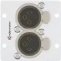 Gniazdo abonenckie 2 x XLR Kindermann 7444000579
