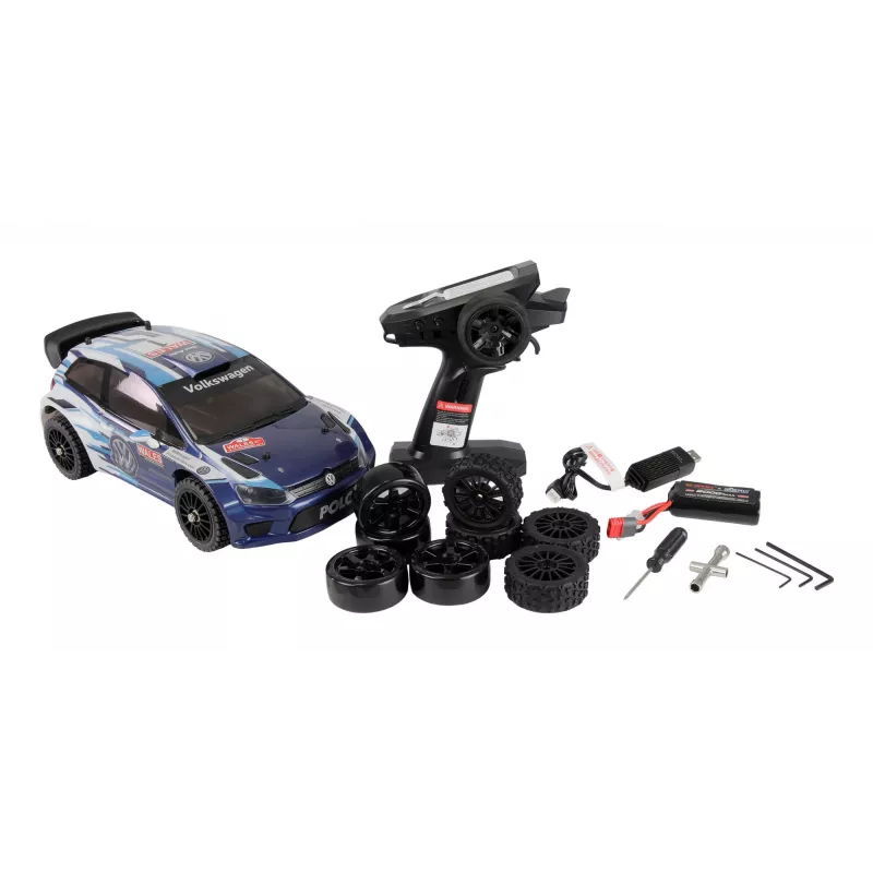 Amewi Polo R WRC, samochód rajdowy, 1:14, 14 lat, 2000 mAh, 1,33 kg