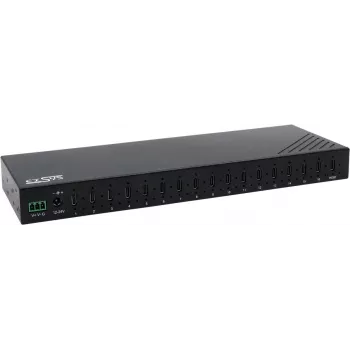 Hub USB Exsys EX-12276HMS — 16-portowy hub USB 3.2 Gen 2 z 16 portami USB-C